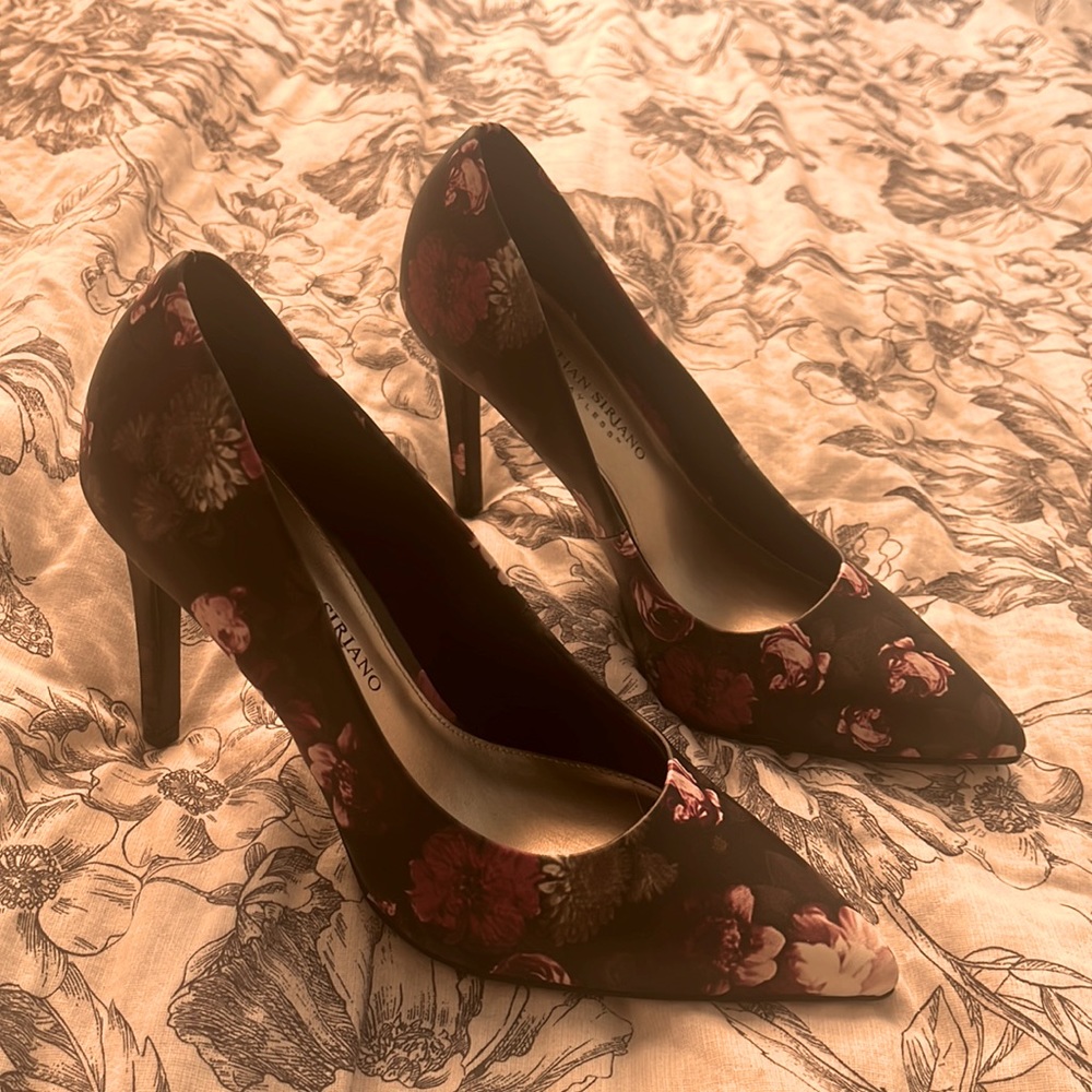 Floral heels